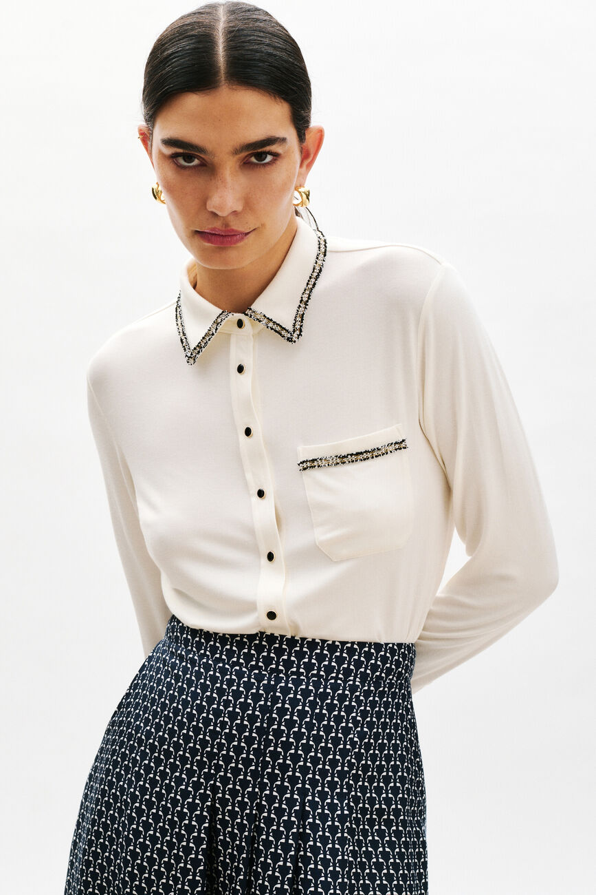 T-shirt Talbi2 blanc femme