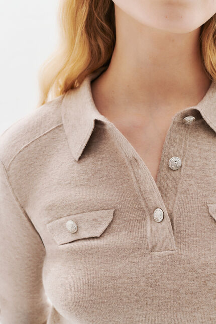 Maglione Mario marrone chiaro donna