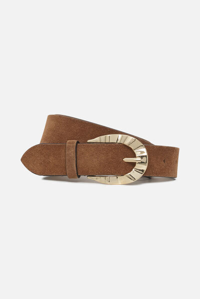 Riem Slide camel vrouw