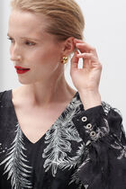 Rocha dress black woman
