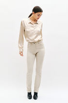 Darling straight-leg pants sand woman