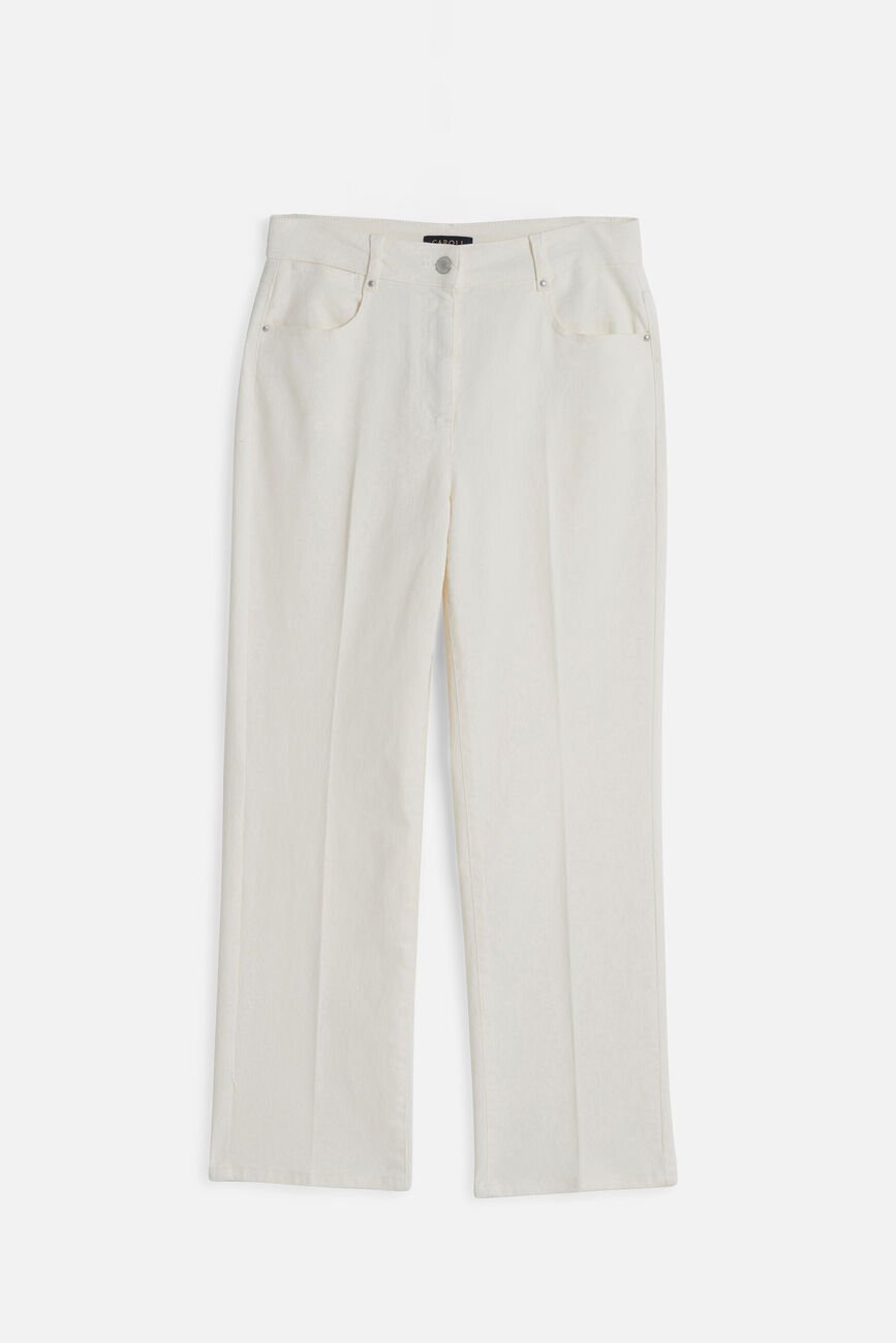 Hose Como elfenbein damen