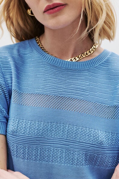 pull mdoris bleu lavande femme Pull Mdoris bleu lavande femme