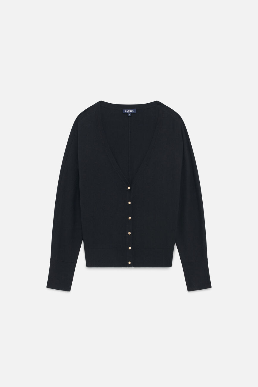 Gilet mlexia noir femme