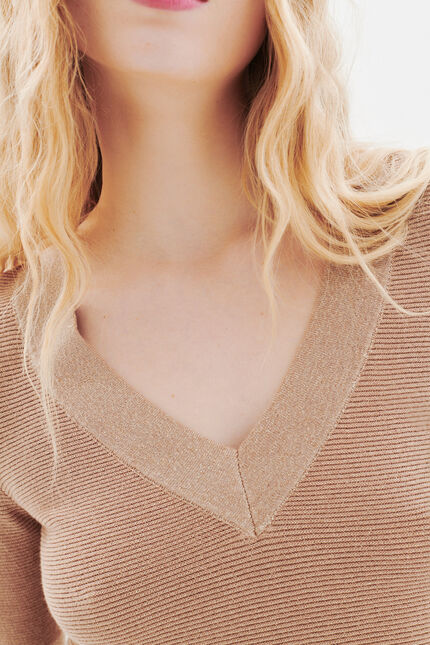 Pull Mlevi sable femme