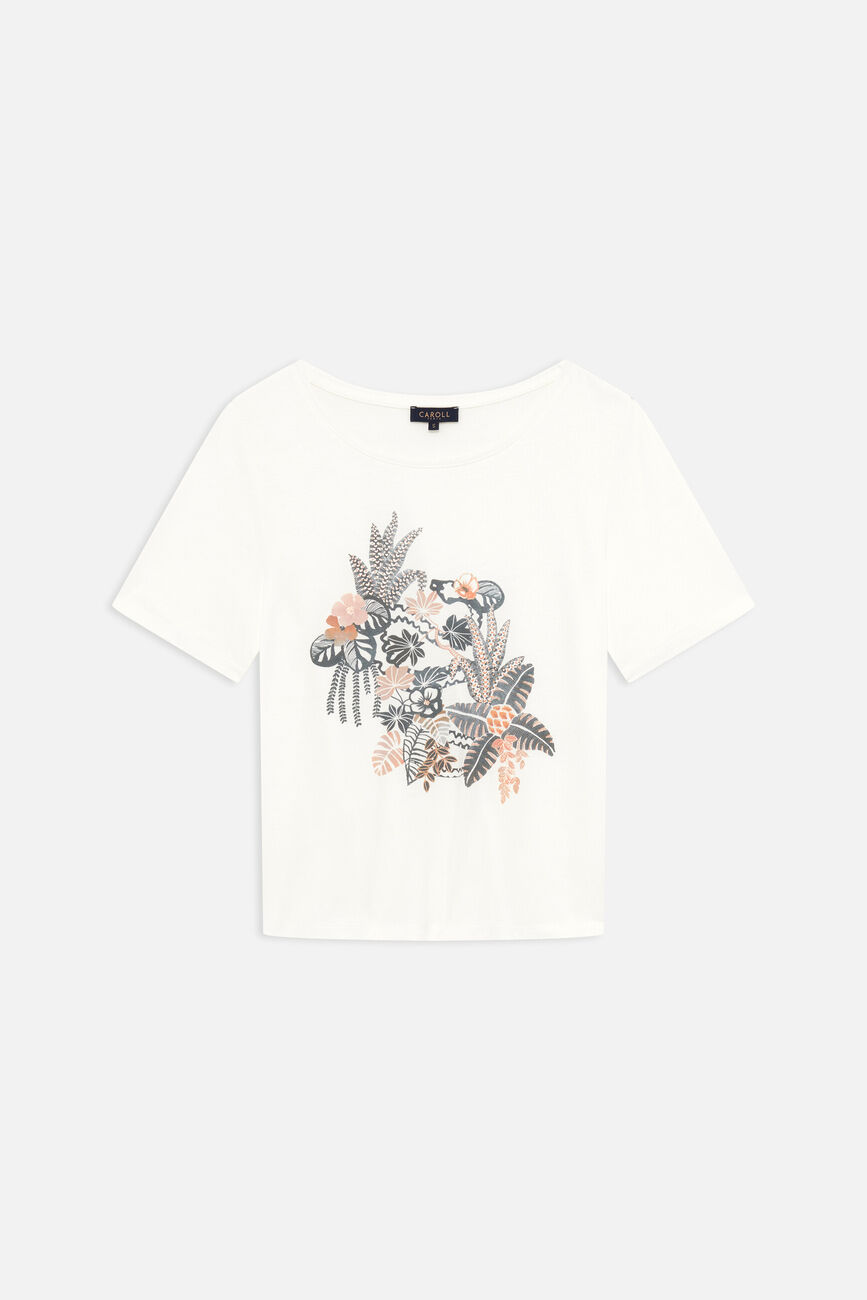 T-shirt Tserpenti gris foncé femme