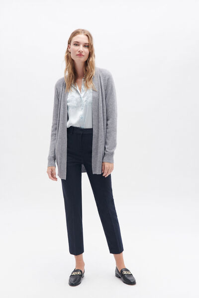 gilet gary gris femme