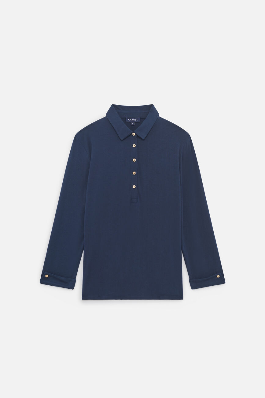 T-shirt tnina bleu marine femme