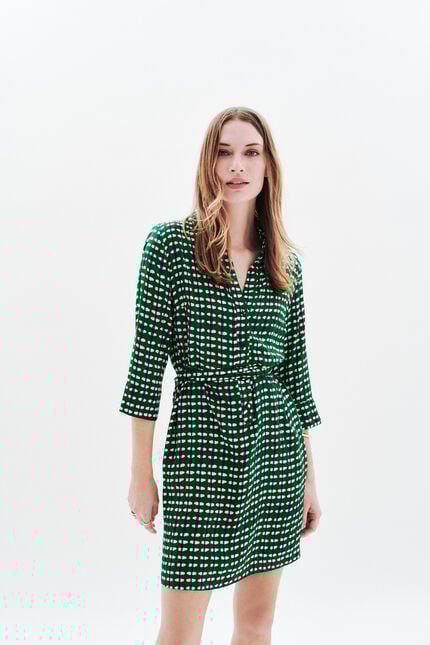 Abito Rlaurane vert émeraude donna