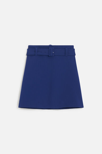 Jupe janyce2 bleu electrique femme