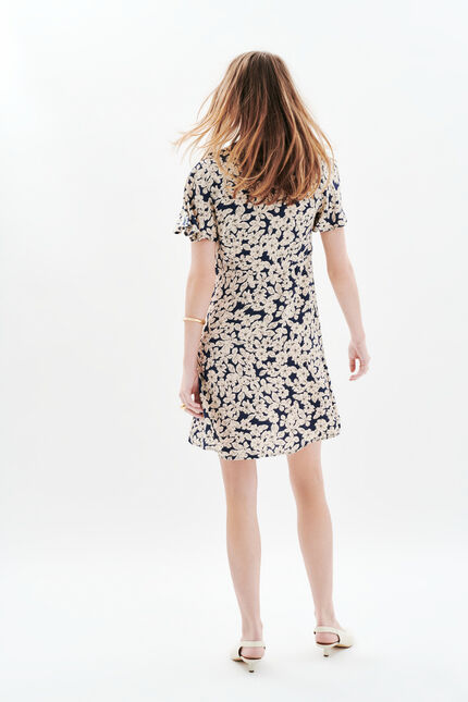 Abito Rose bleu foncé donna