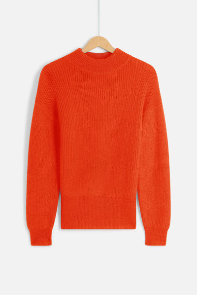 pull masha orange femme