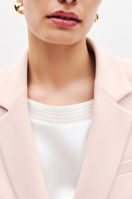 Veste Valerie rose poudrée femme
