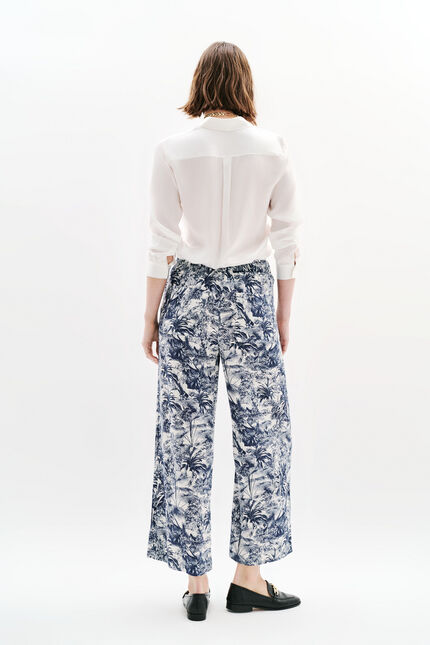Pantalón Panda3 blanco mujer
