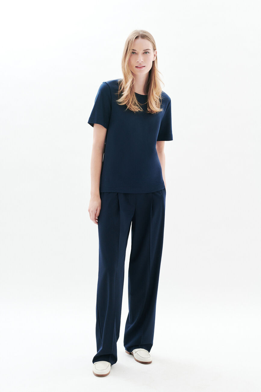 thugo T-shirt navy blue woman