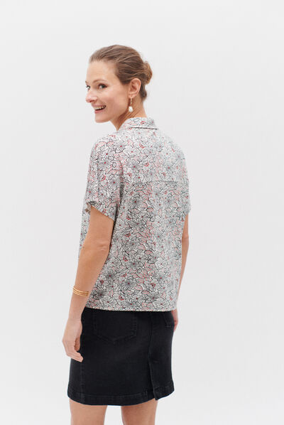 tee-shirt isabella ecru femme