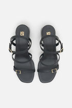 Elodie natural leather shoes black woman