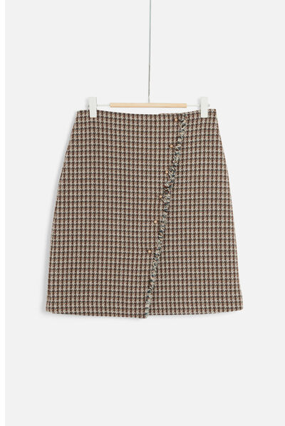 jupe marta taupe femme