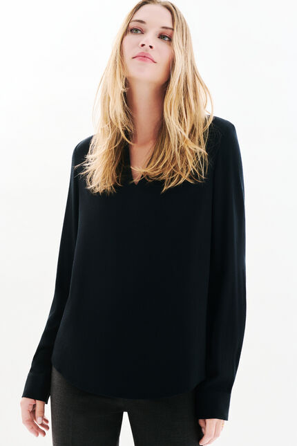 Blouse Cgala noir femme