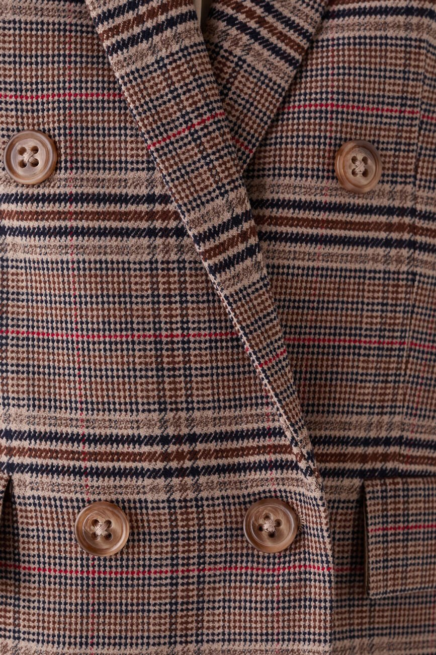 Veneziana jacket camel woman