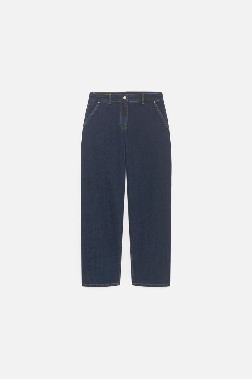 Polairo trousers double stone denim woman