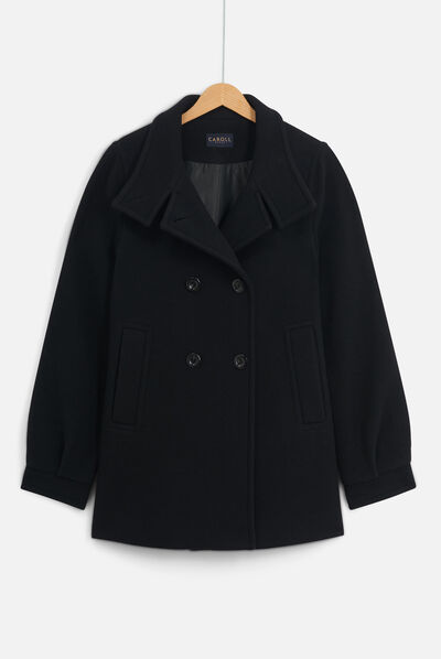 manteau mathilde noir femme noir femme