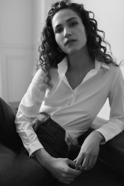 chemisier jessica pop blanc femme