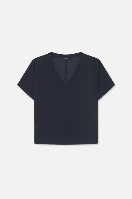 T-shirt Tmiguel bleu marine femme
