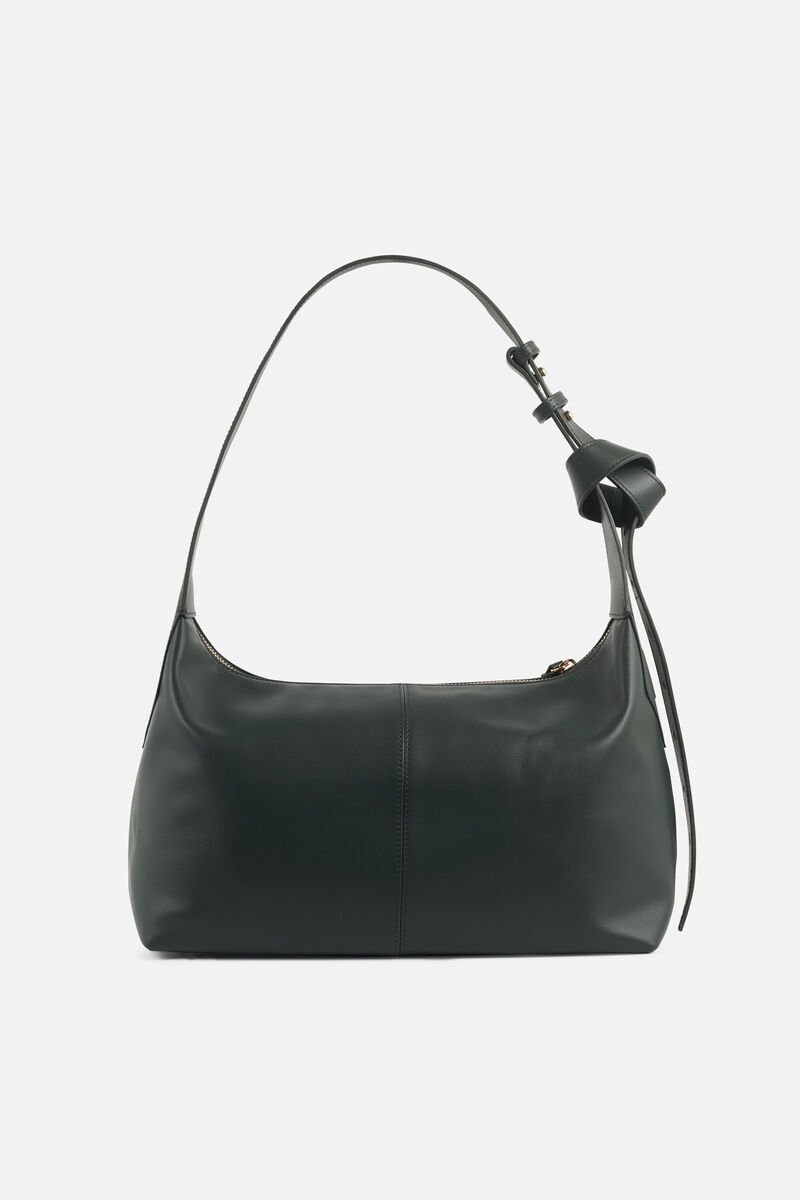 Sac soane en cuir naturel vert kaki femme