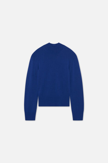 Pull Mcamelia bleu electrique femme