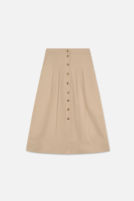 Jupe Johanna taupe femme