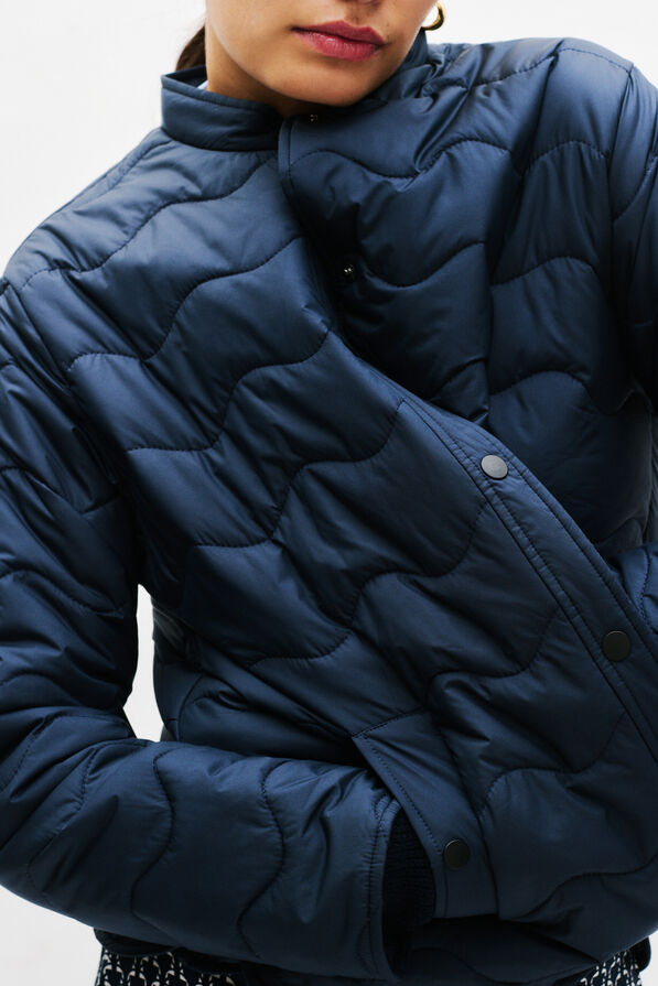 manteau goldie bleu marine femme Manteau Goldie bleu marine femme