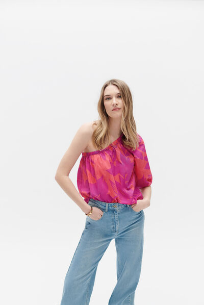 Blouse cmimi rose femme