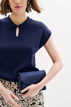 Pull Mruben sweater Mruben dark blue woman