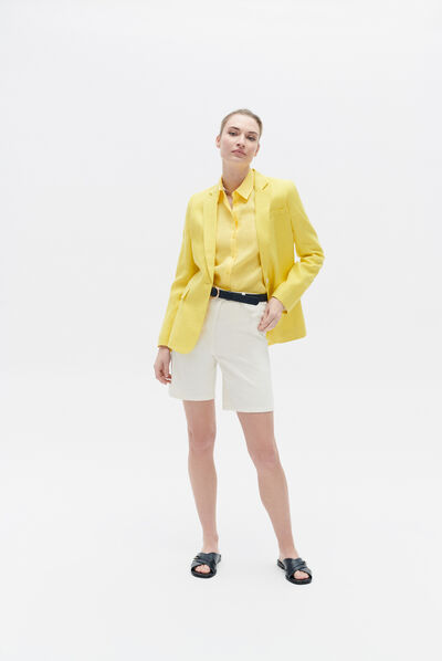 Giacca vcelesta giallo donna