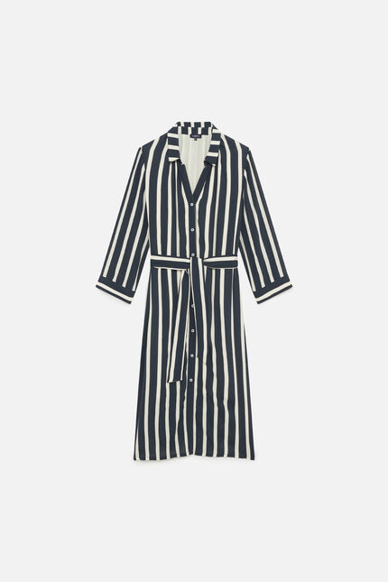 Jurk Rumilia2 marineblauw vrouw
