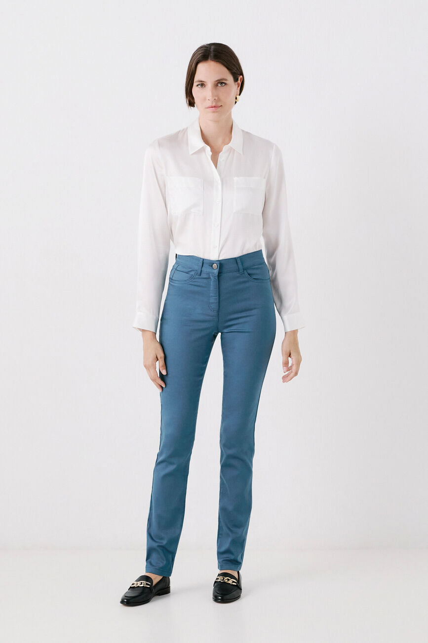 pantalon joss bleu femme