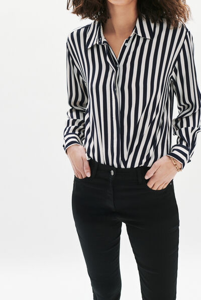 Pantalón joss b negro mujer