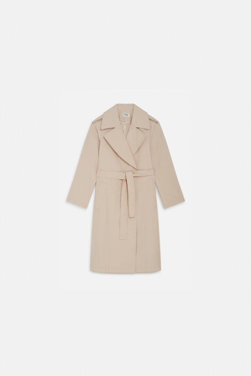 Trench gtramontane beige femme