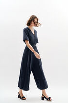 Cpinceau jumpsuit navy blue woman