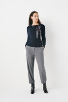 mlana sweater black woman