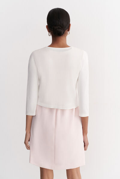 bolero helena ivoire femme
