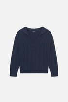 Sweater Mnathan navy blue woman