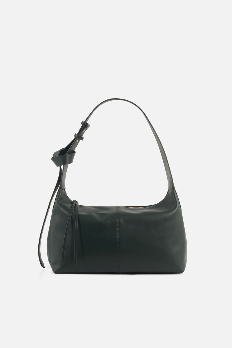 Tasche soane aus natürlichem Leder khakigrün damen