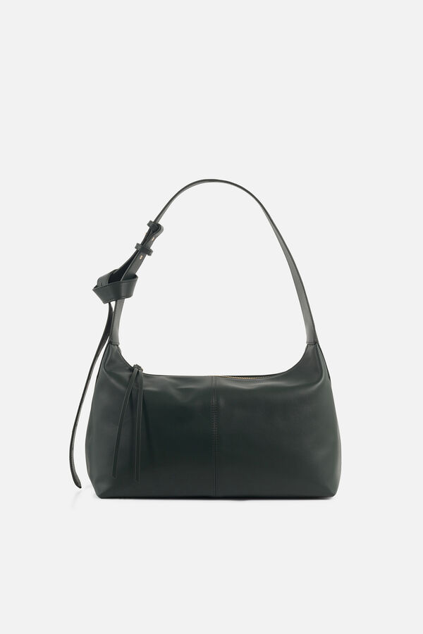 Tasche soane aus natürlichem Leder khakigrün damen