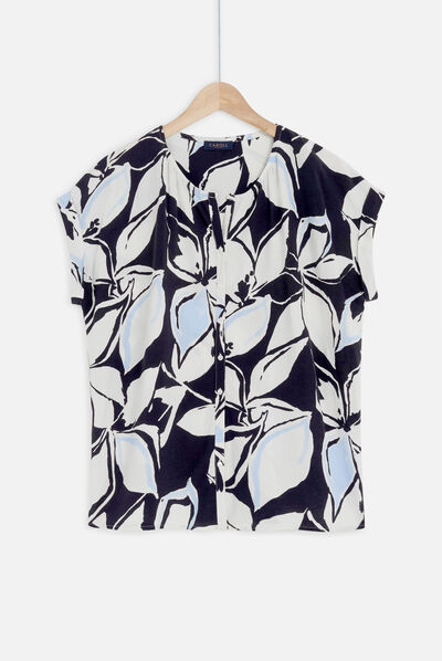 Camisa colombes preto mulher