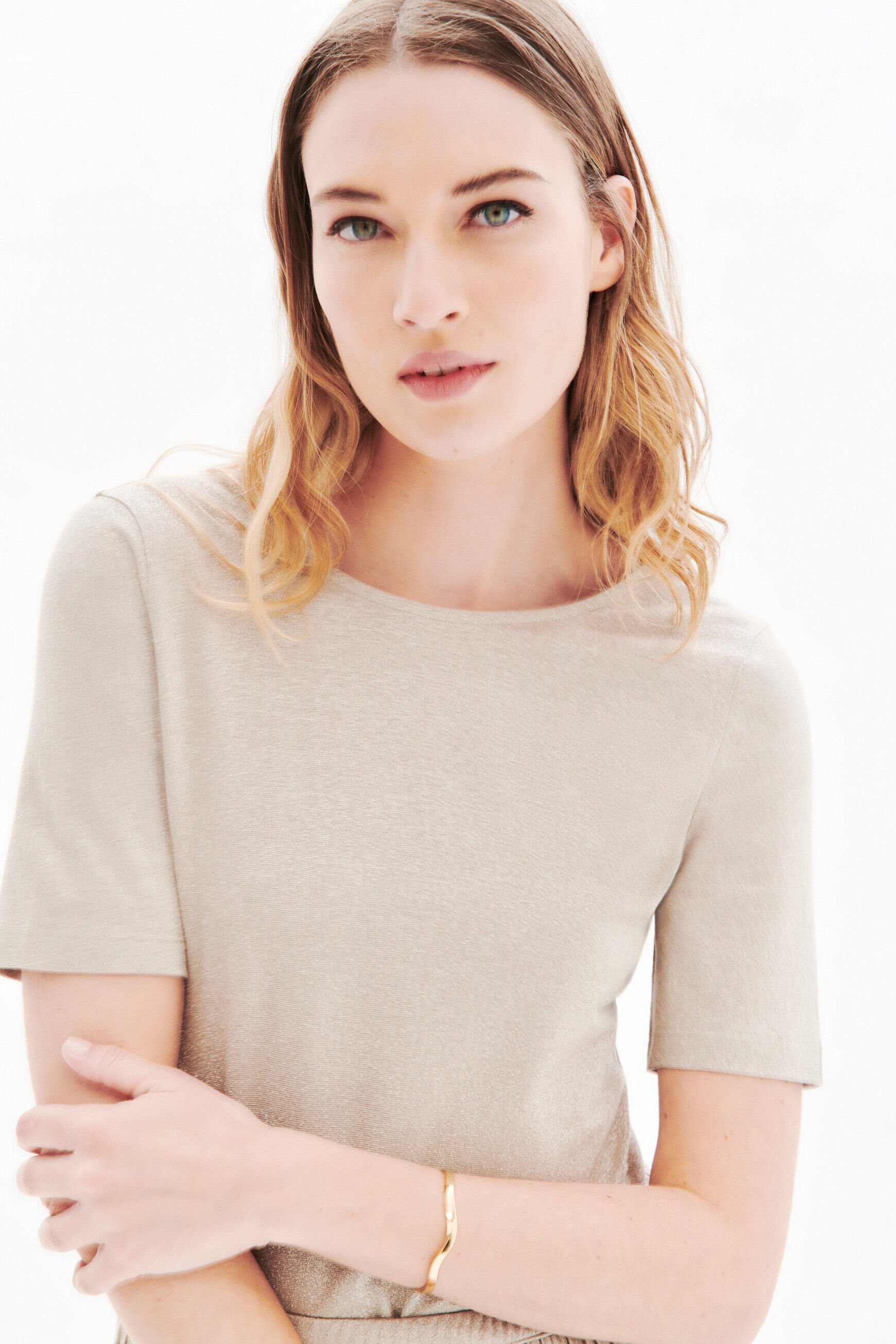 T-shirt Tines sable femme