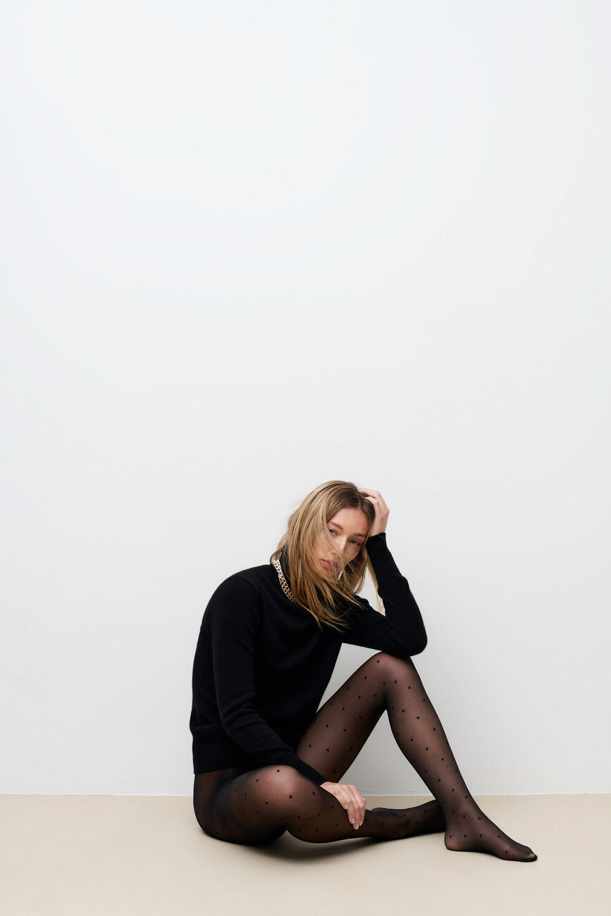 Jania tights black woman