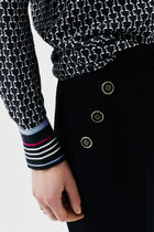 Cessy1 shirt navy blue woman