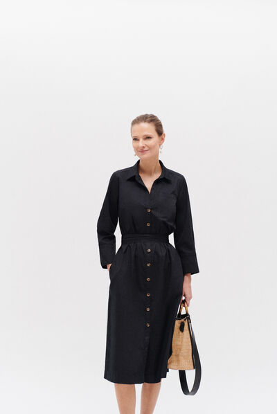 robe yana bleu marine femme